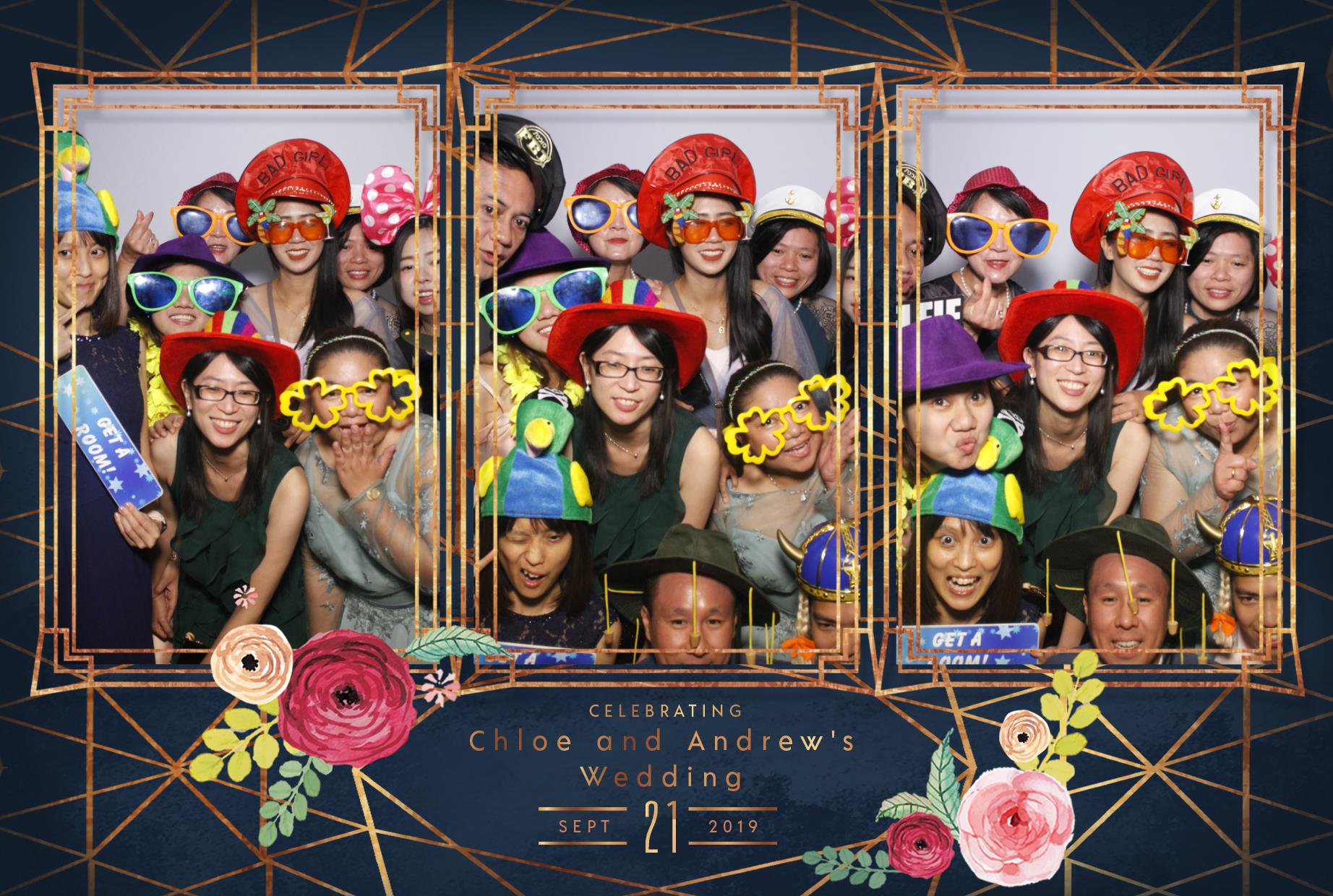 Chloe and Andrew's Wedding | View more photos from the event at gallery.myphotoboothexperience.co.uk/u/MyPhotoBoothExperienceLtd/Chloe-and-Andrews-Wedding